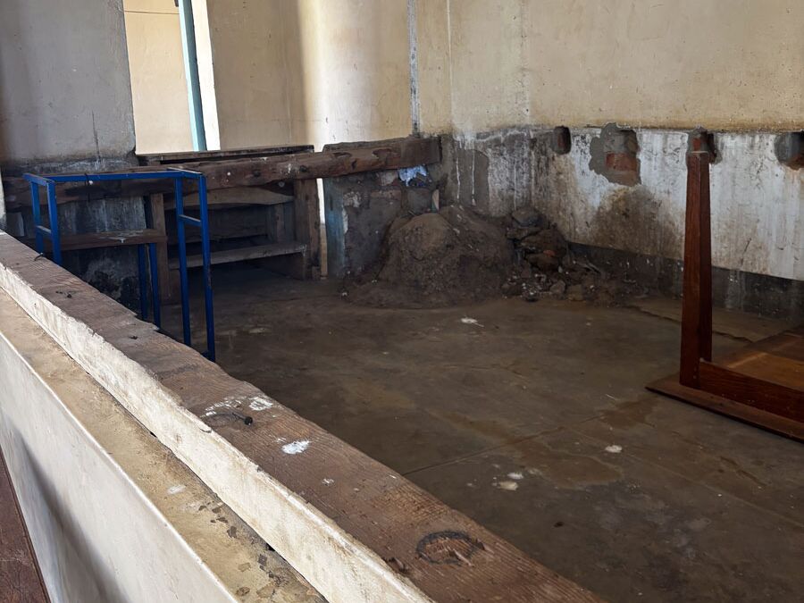 Zustand der Aula